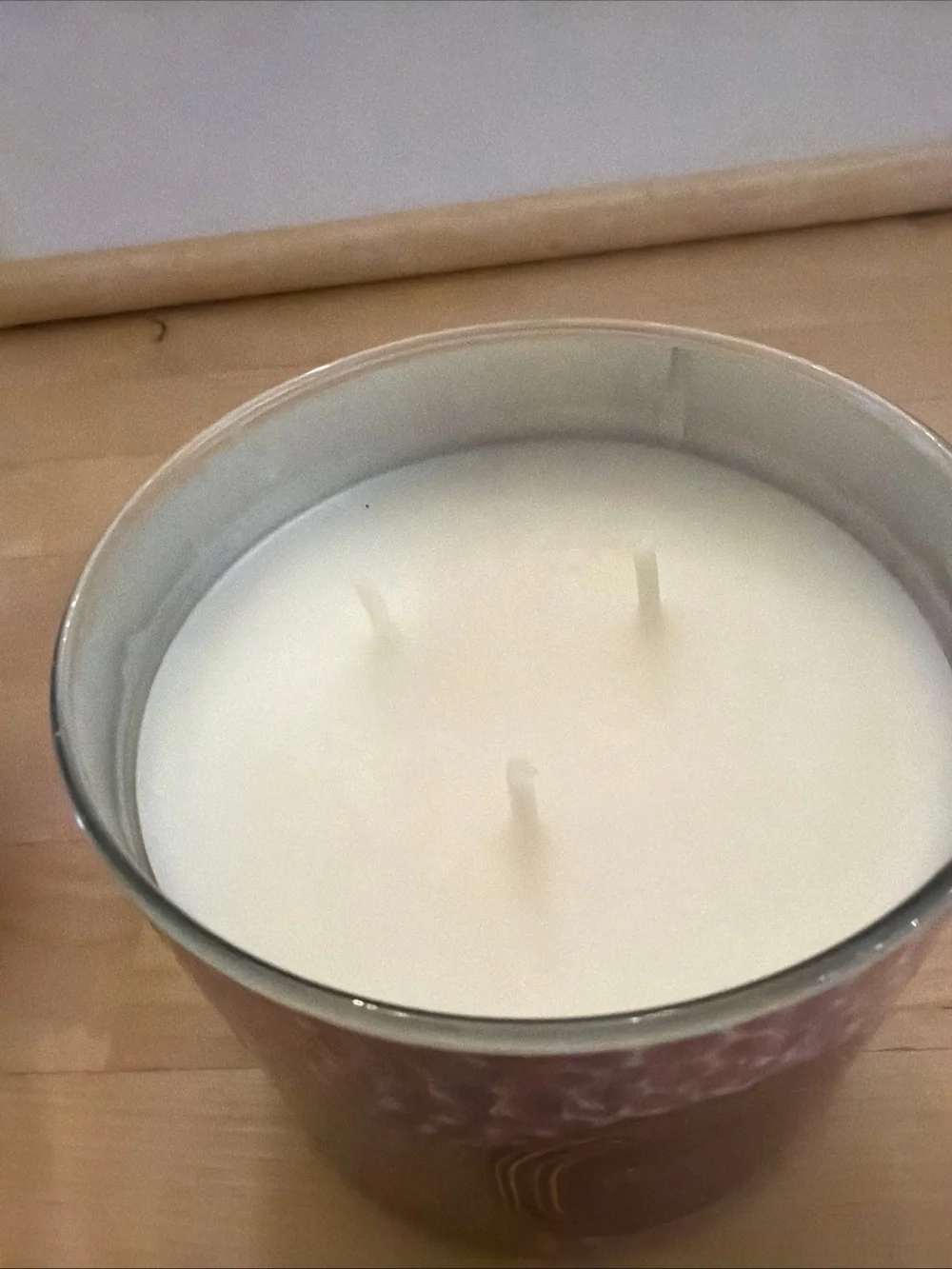 White Barn Frosted Cranberry Candle - Gray and White - Picture 2 of 4